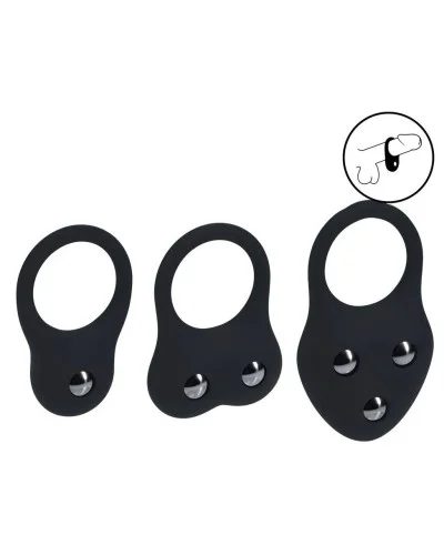 Lot de 3 Cockrings Training Ring 40-110gr sextoys et accessoires sur La Boutique du Hard