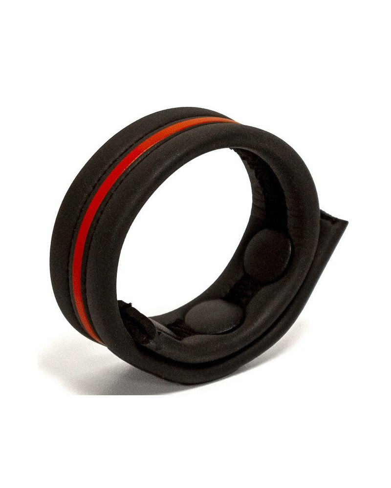 Cockstrap Brutus 40-60 mm Noir-Rouge sextoys et accessoires sur La Boutique du Hard