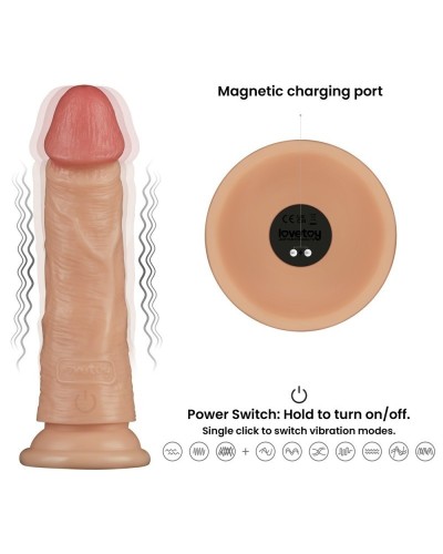 Gode Vibrant Power Basics 16 x 4.4cm sextoys et accessoires sur La Boutique du Hard