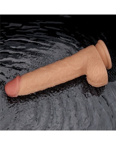 Gode Vibrant avec Bourses Power Basics 18 x 5cm sextoys et accessoires sur La Boutique du Hard