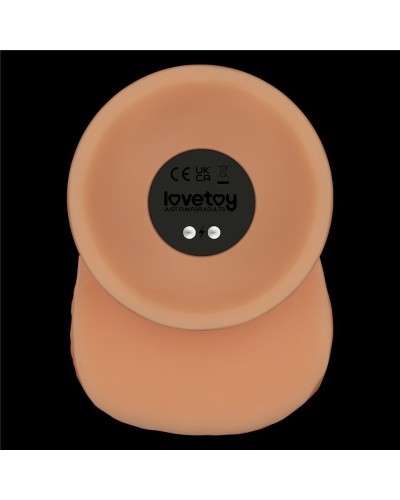 Gode Vibrant avec Bourses Power Basics 18 x 5cm sextoys et accessoires sur La Boutique du Hard