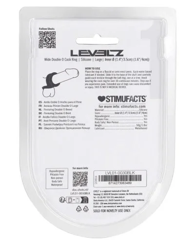 Ballstretcher Wide O L 35-40mm sextoys et accessoires sur La Boutique du Hard