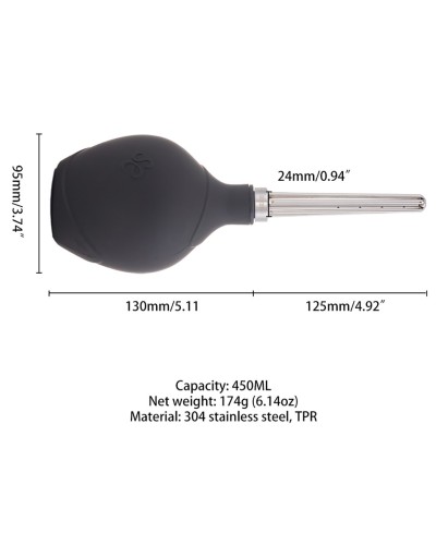 Poire Sevanda 11.5 x 1.7 cm - Contenance 450ml sextoys et accessoires sur La Boutique du Hard