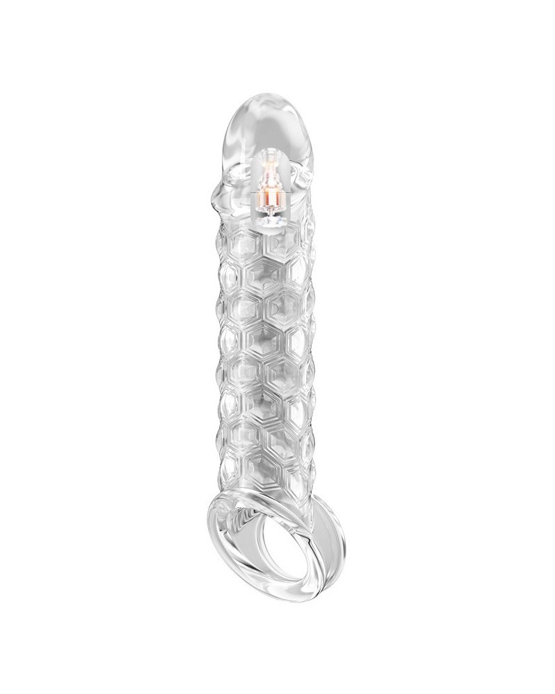 Gaine pénienne vibrante Mystic Hexa 15 x 4cm sextoys et accessoires sur La Boutique du Hard