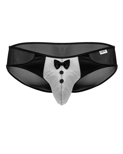 Slip Nesthor Noir-Blanc sextoys et accessoires sur La Boutique du Hard