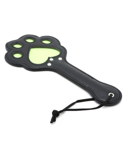 Paddle Patte 28 x 13cm Noir-Vert sextoys et accessoires sur La Boutique du Hard