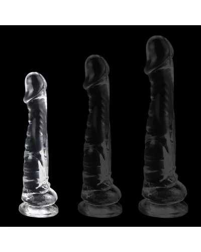 Gode Tigstrike S Transparent 16 x 4cm sextoys et accessoires sur La Boutique du Hard