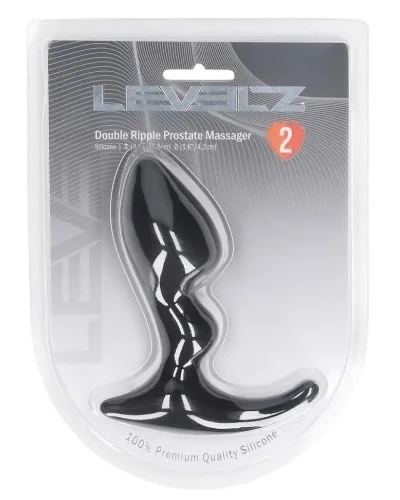 Plug prostate Double Ripple 9 x 4.2cm sextoys et accessoires sur La Boutique du Hard