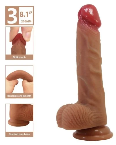 Gode Lisle Pretty 15 x 4.2cm sextoys et accessoires sur La Boutique du Hard