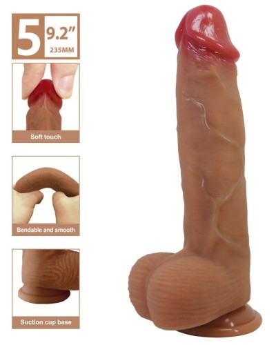 Gode Orton Pretty 18 x 4.6cm sextoys et accessoires sur La Boutique du Hard