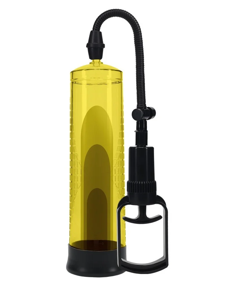 Pompe Basic Pump 2 - 20 x 5.8 cm Jaune sextoys et accessoires sur La Boutique du Hard