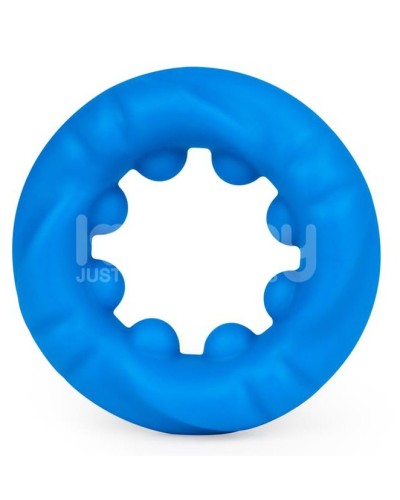 Cockring Ridge Bump Stretcher 25 mm Bleu sextoys et accessoires sur La Boutique du Hard