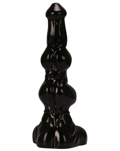 Gode Knotdog 22 x 6.5cm Noir sextoys et accessoires sur La Boutique du Hard