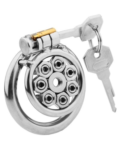 Cage avec Picots Chastipik et Tige - Longueur 1.2cm sextoys et accessoires sur La Boutique du Hard