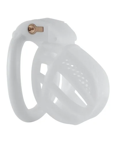 Cage de chasteté Netia Blanche S 6 x 3.1cm sextoys et accessoires sur La Boutique du Hard