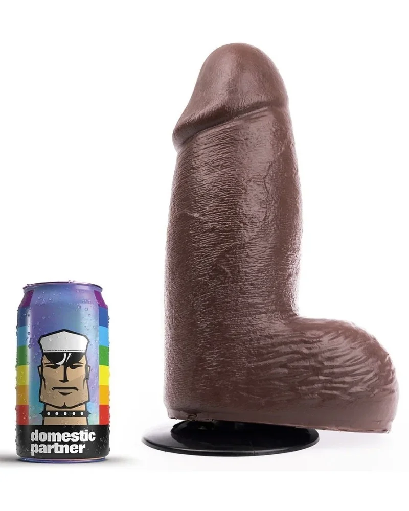 Gode DP105BR Hans Marron XL 21 x 10.8cm sextoys et accessoires sur La Boutique du Hard