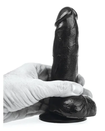 Gode DP98B Wilhelm Noir S 13 x 4 cm sextoys et accessoires sur La Boutique du Hard