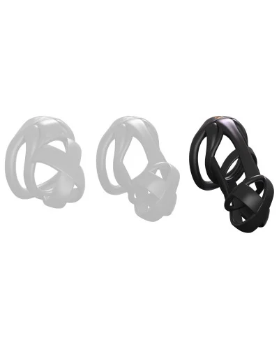 Cage Bonex Noire L 9.5 x 3.3cm sextoys et accessoires sur La Boutique du Hard