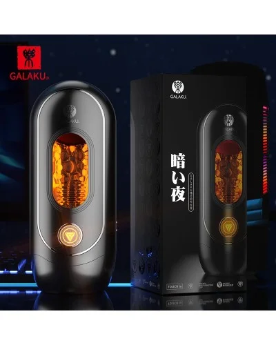 Masturbateur Devourer Noir - 10 Vibrations  sextoys et accessoires sur La Boutique du Hard