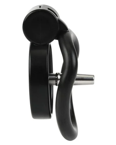 Cage avec Plug Terhidy Noire 2.5 x 3.8 cm sextoys et accessoires sur La Boutique du Hard