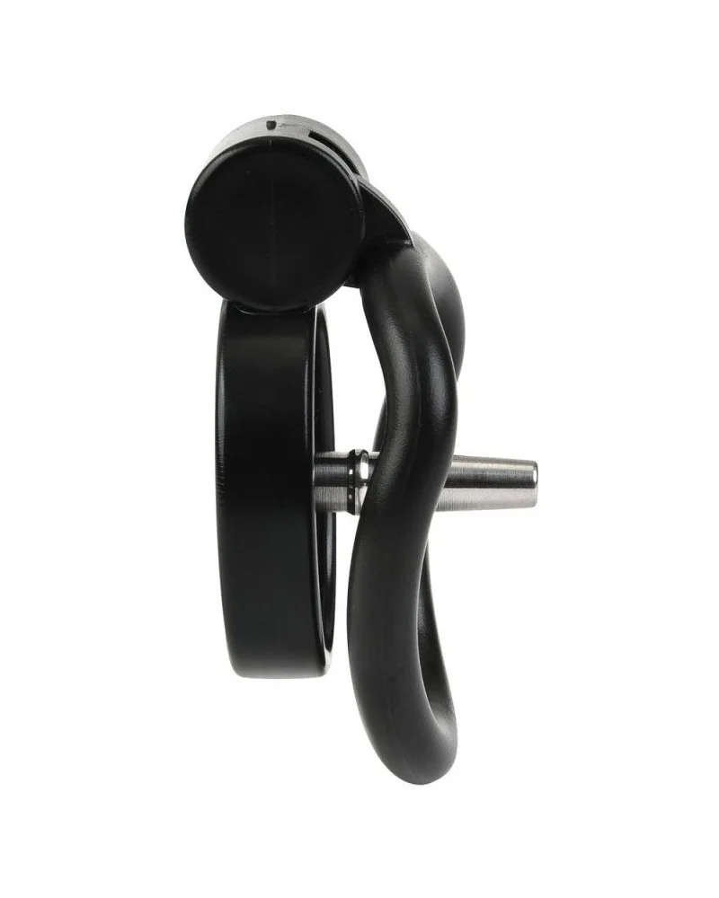 Cage avec Plug Terhidy Noire 2.5 x 3.8 cm sextoys et accessoires sur La Boutique du Hard