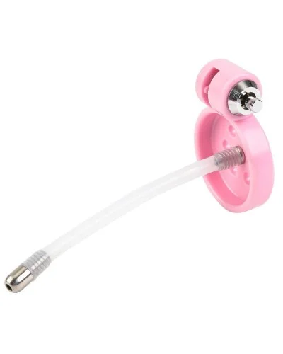 Cage avec Tige Cathidy Rose 2.5 x 3.8 cm sextoys et accessoires sur La Boutique du Hard