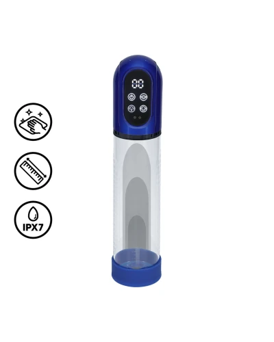 Pompe à pénis Engage 20 x 6 cm Bleue sextoys et accessoires sur La Boutique du Hard