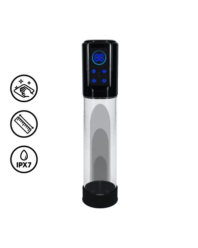 Pompe à pénis Megalift 20 x 6 cm Noire sextoys et accessoires sur La Boutique du Hard