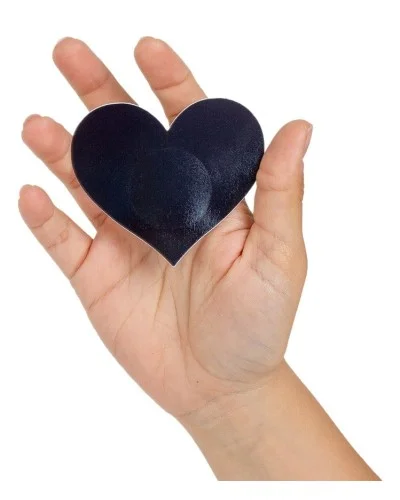 Cache-Tétons Wow boobs heart Bicolores sextoys et accessoires sur La Boutique du Hard