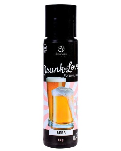 Lubrifiant Comestible Drunk in love Bière 60ml sextoys et accessoires sur La Boutique du Hard