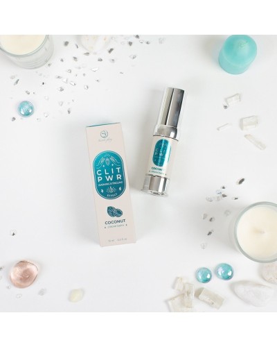 Baume clitoris Clit Pwr Noix de coco 15ml sextoys et accessoires sur La Boutique du Hard
