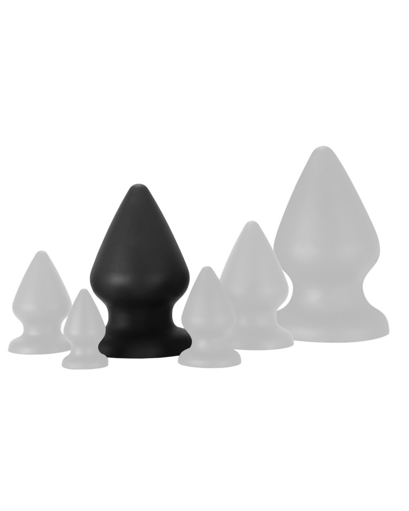 Plug Ikonyk Noir XXL 14 x 8.5cm sextoys et accessoires sur La Boutique du Hard