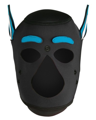 Cagoule Husky Bleu turquoise sextoys et accessoires sur La Boutique du Hard