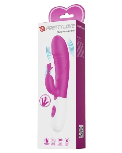 Vibro rabbit Rasmussen 11 x 3.7cm sextoys et accessoires sur La Boutique du Hard