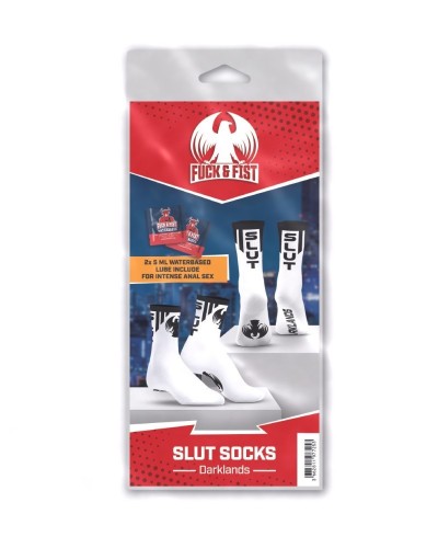 Chaussettes Darklands - Slut sextoys et accessoires sur La Boutique du Hard