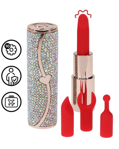 Mini Vibro + 4 embouts Sparkle sextoys et accessoires sur La Boutique du Hard