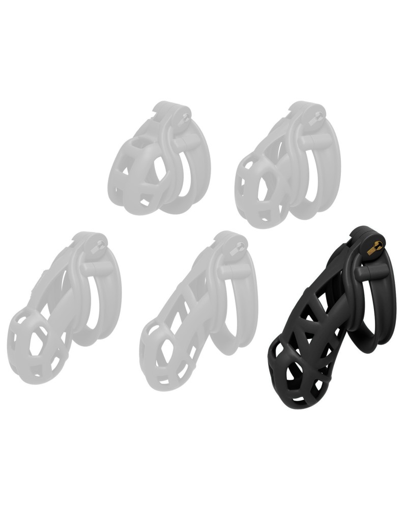 Cage Contrik Noire XXL 12 x 3.6cm sextoys et accessoires sur La Boutique du Hard