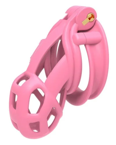 Cage Contrik Rose L 9.5 x 3.6cm sextoys et accessoires sur La Boutique du Hard