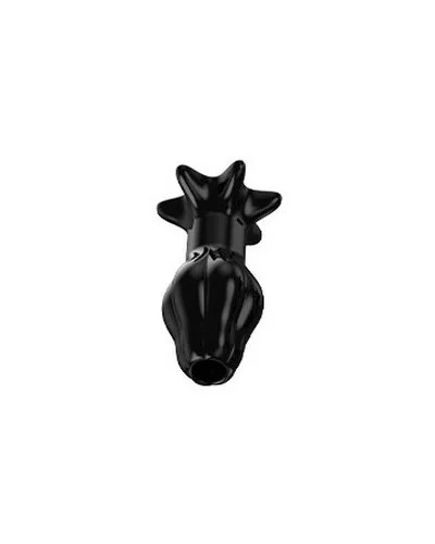 Plug Tunnel Starass Noir S 7.5 x 4cm sextoys et accessoires sur La Boutique du Hard