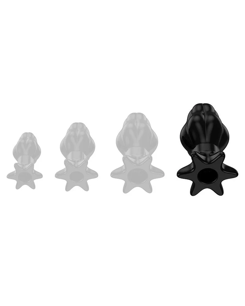 Plug Tunnel Starass Noir XL 12 x 7cm sextoys et accessoires sur La Boutique du Hard