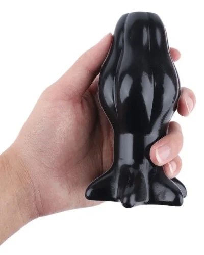 Plug Tunnel Starass Noir XL 12 x 7cm sextoys et accessoires sur La Boutique du Hard