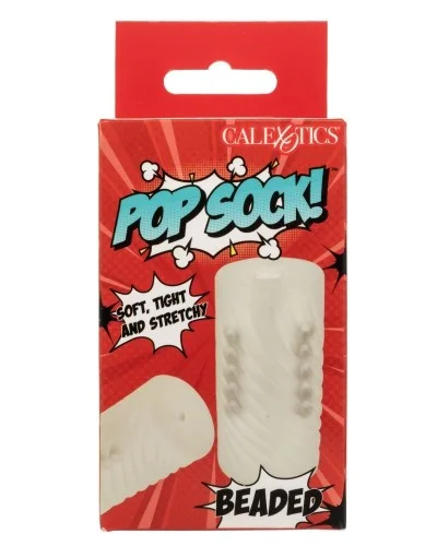 Masturbateur transparent Beaded sextoys et accessoires sur La Boutique du Hard