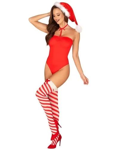 Tenue Noël Kissmas Teddy 3 pièces sextoys et accessoires sur La Boutique du Hard