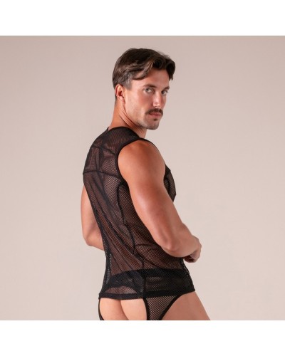 Débardeur Seduction Noir sextoys et accessoires sur La Boutique du Hard