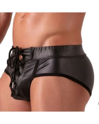 Slip avec lacets Bondage Noir sextoys et accessoires sur La Boutique du Hard