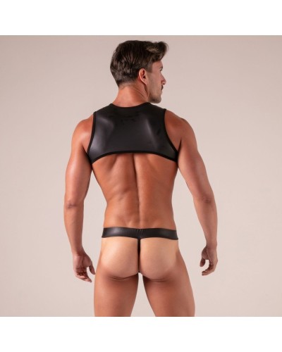 String avec lacets Bondage Noir sextoys et accessoires sur La Boutique du Hard