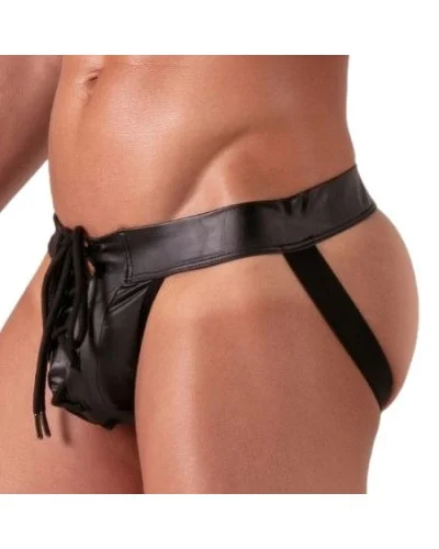Jockstrap avec lacets Bondage Noir sextoys et accessoires sur La Boutique du Hard