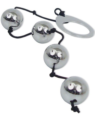 Anal Beads Heavy metal  30 x 2 cm sextoys et accessoires sur La Boutique du Hard