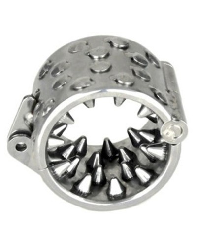 Anneau de chasteté avec Pics 40mm sextoys et accessoires sur La Boutique du Hard