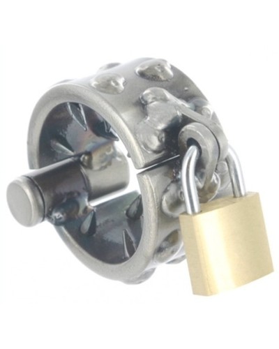 Anneau de chasteté avec Pics 40mm sextoys et accessoires sur La Boutique du Hard